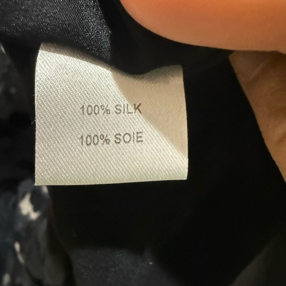 Adam Lippes Silk Mini Dress – Slouchy Floral Print, See Measurements - Picture 6 of 7